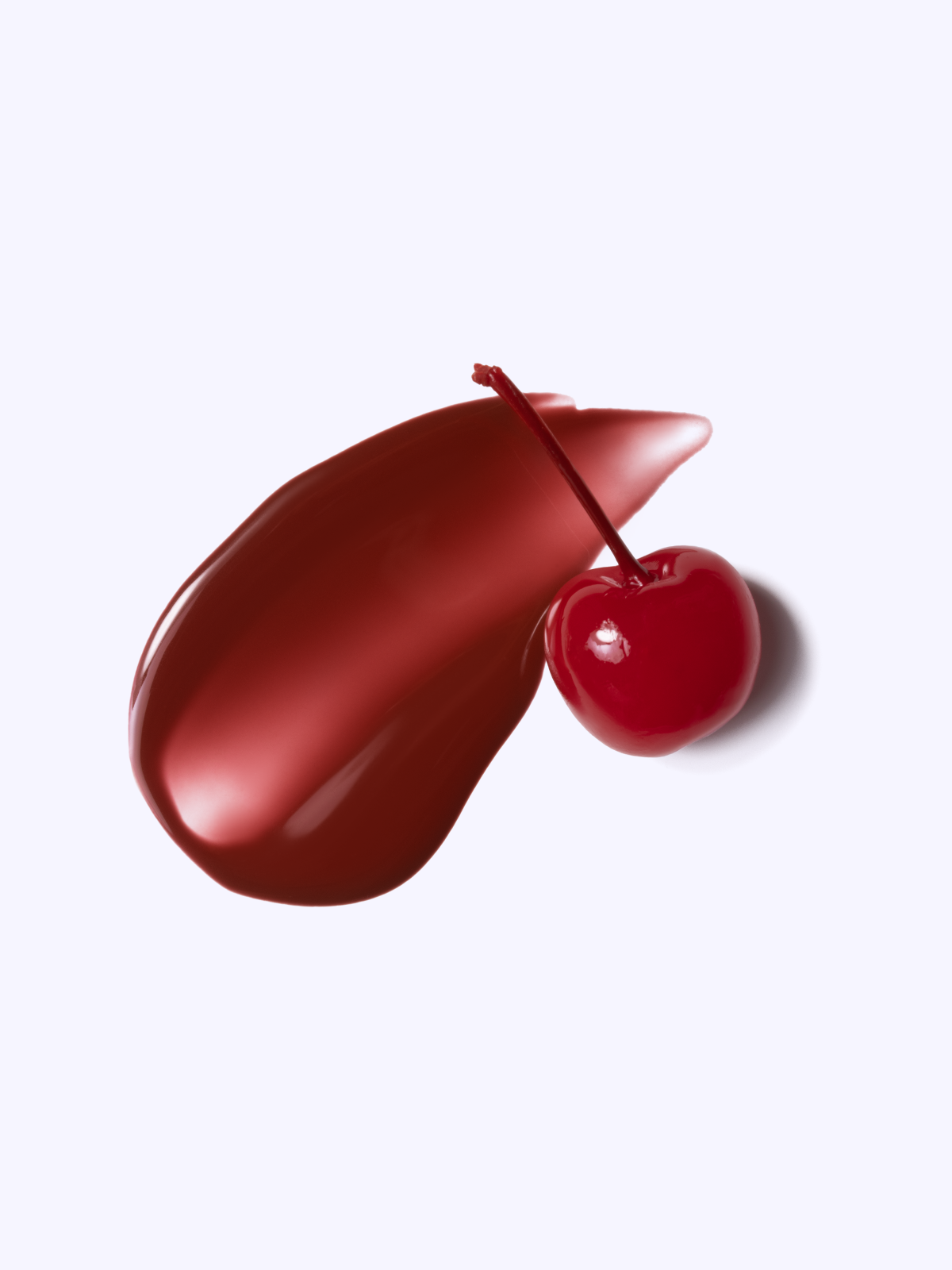 Plumptuous Lip Jelly in Cherry Cola standalone texture and color shot. #color_Cherry Cola