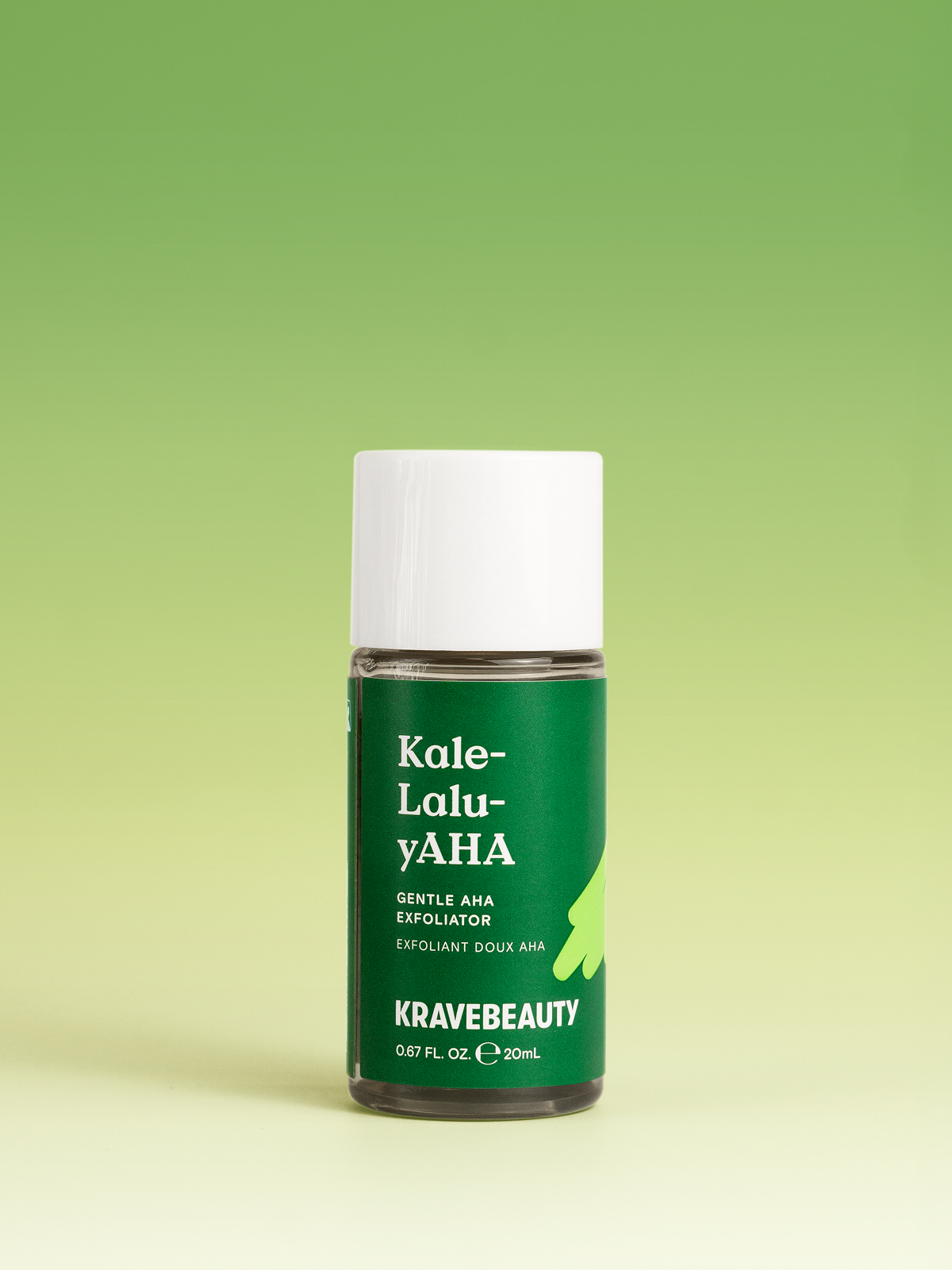 Travel-size Kale-Lalu-yAHA Gentle AHA Exfoliator