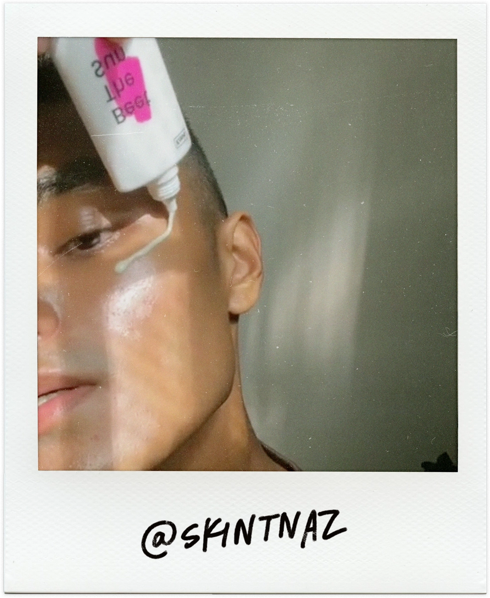 @skintnaz using The Beet Shield