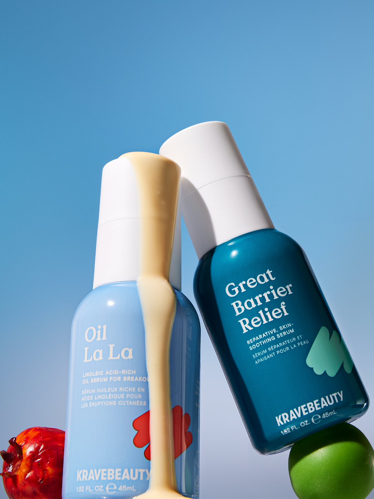 Clear Skin Duo - 15% off duo bundle set with Oil La La and Great Barrier Relief.