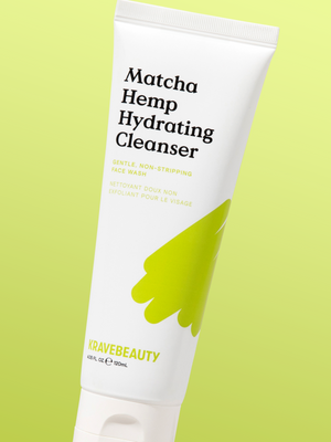 Matcha Hemp Hydrating Cleanser - Gentle, non-stripping cleanser. #size_4.05 oz / 120 ml