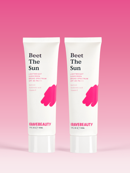 Duo Beet The Sun SPF 40 PA+++: Lightweight Transparent Sunscreen