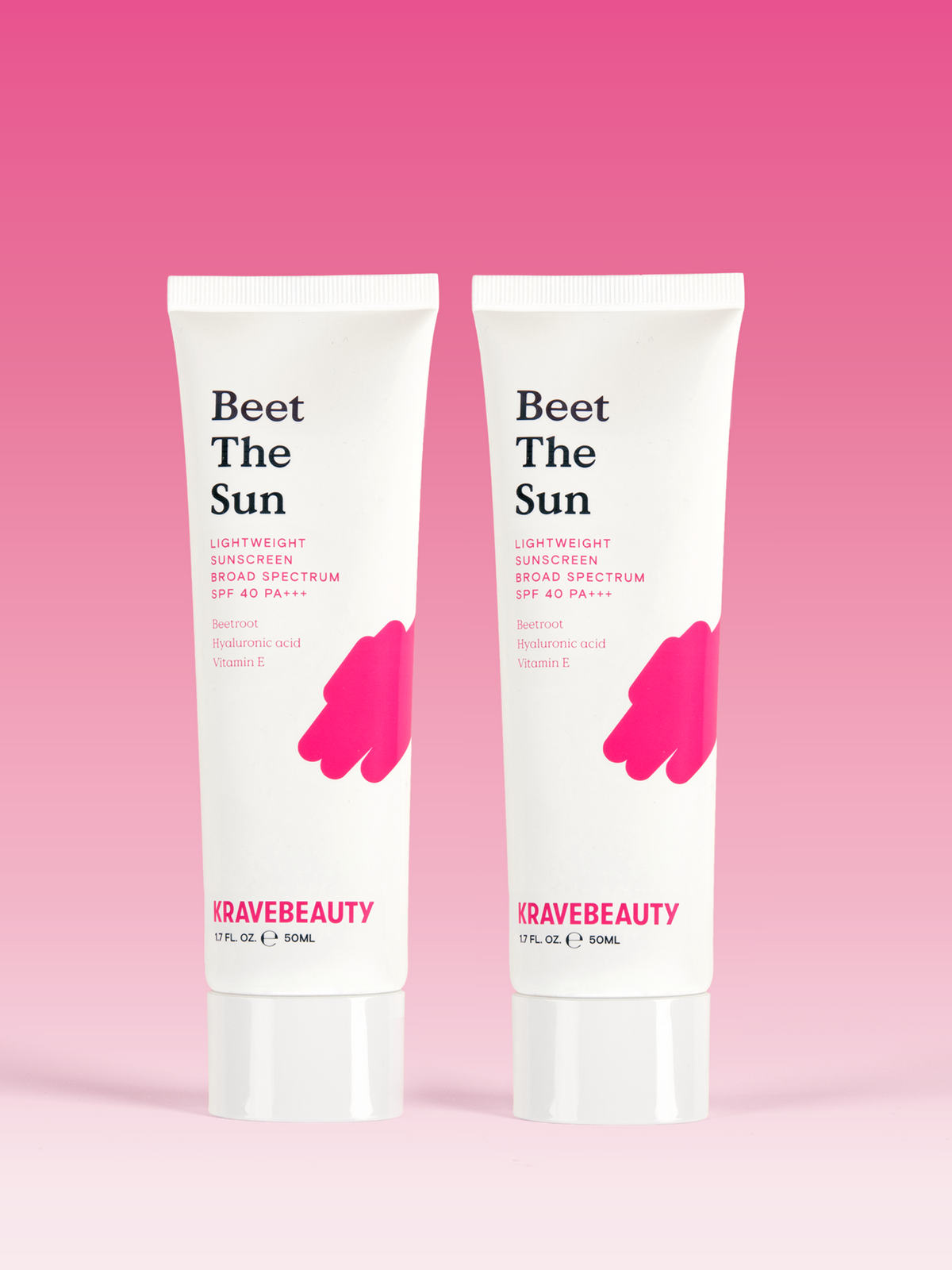 2-pack Beet The Sun SPF 40 PA +++ - Barely there chemical sunscreen. #size_2 Pack - 2x50 mL