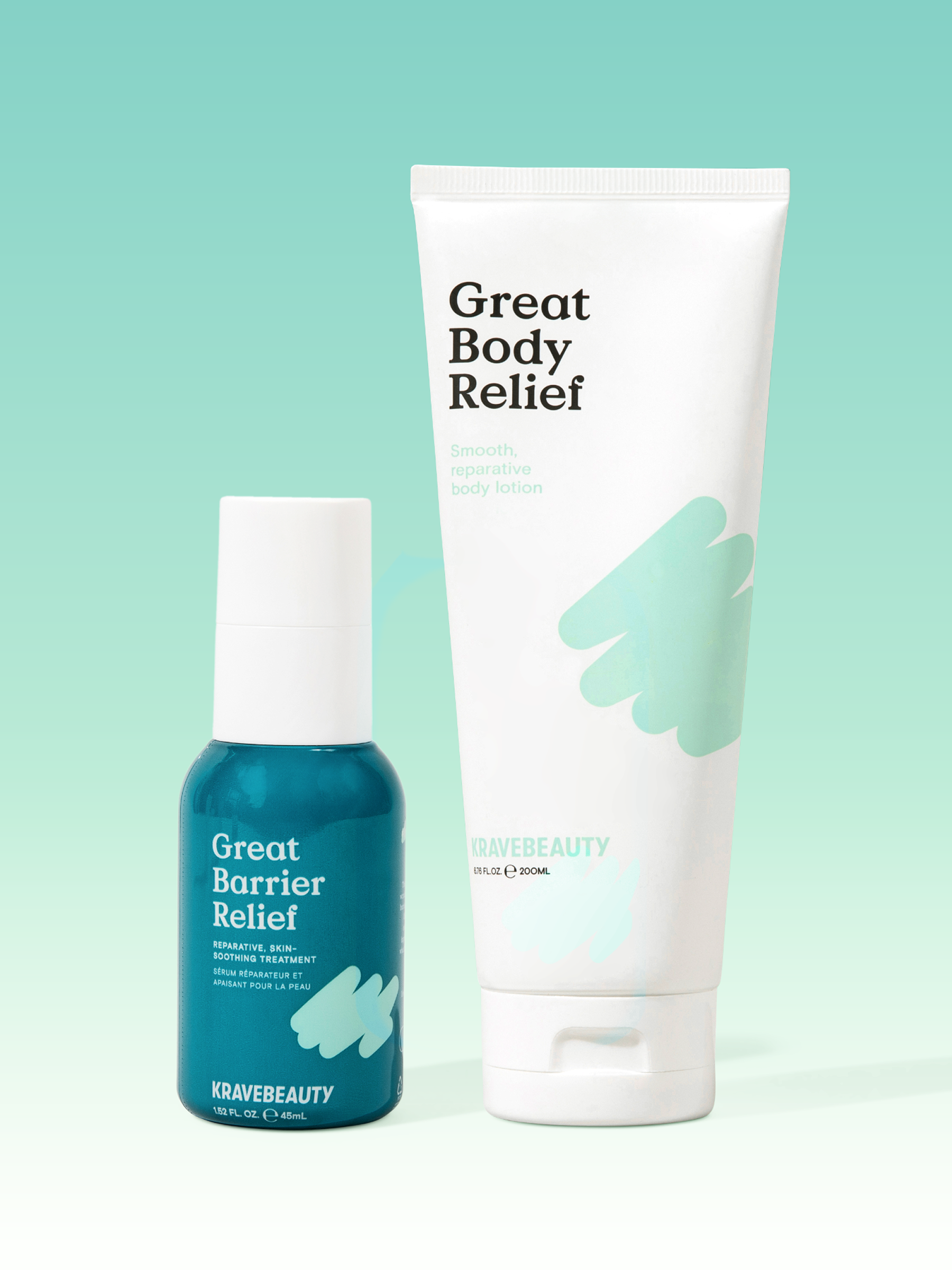 Barrier Rescue: Face & Body Soothing Duo