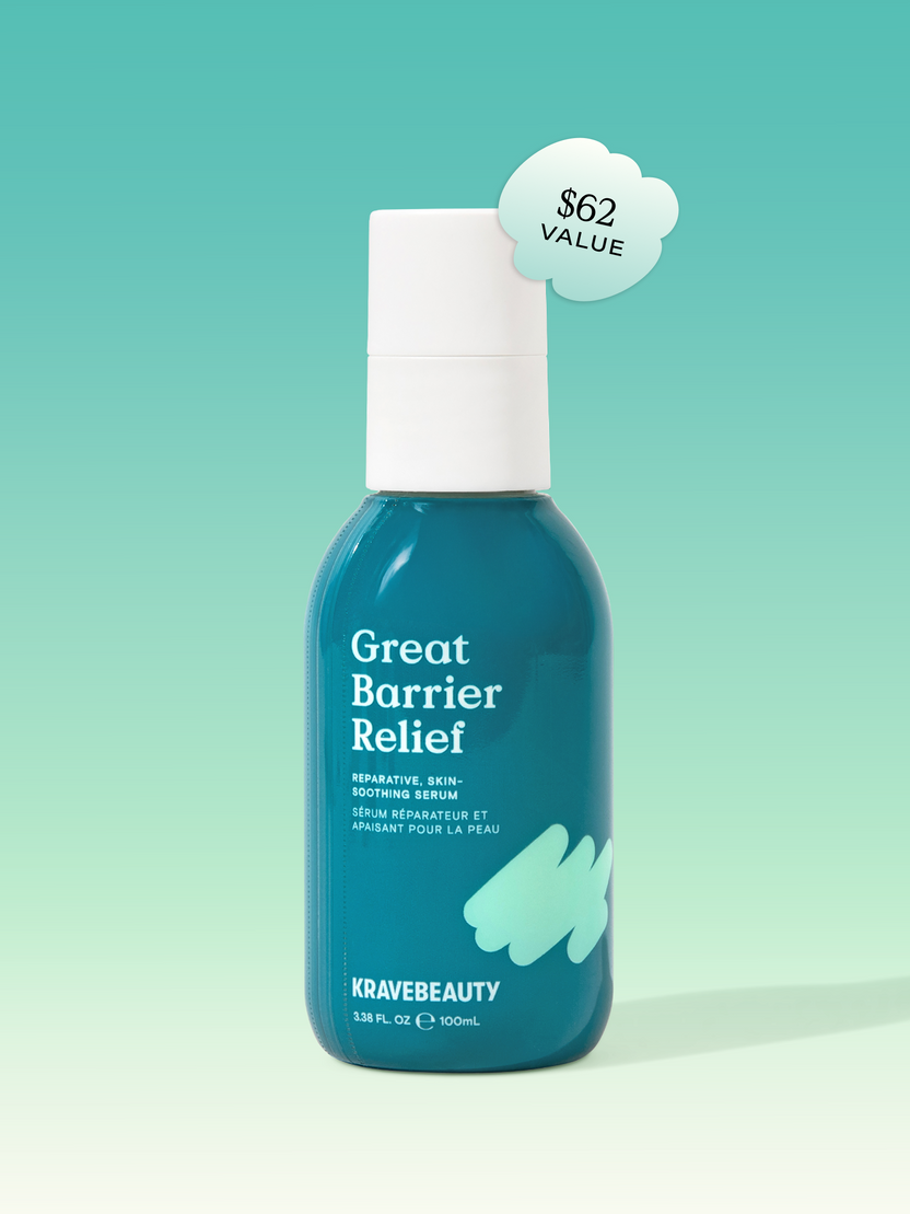 Jumbo Great Barrier Relief: Skin Barrier Restoring Serum – KraveBeauty