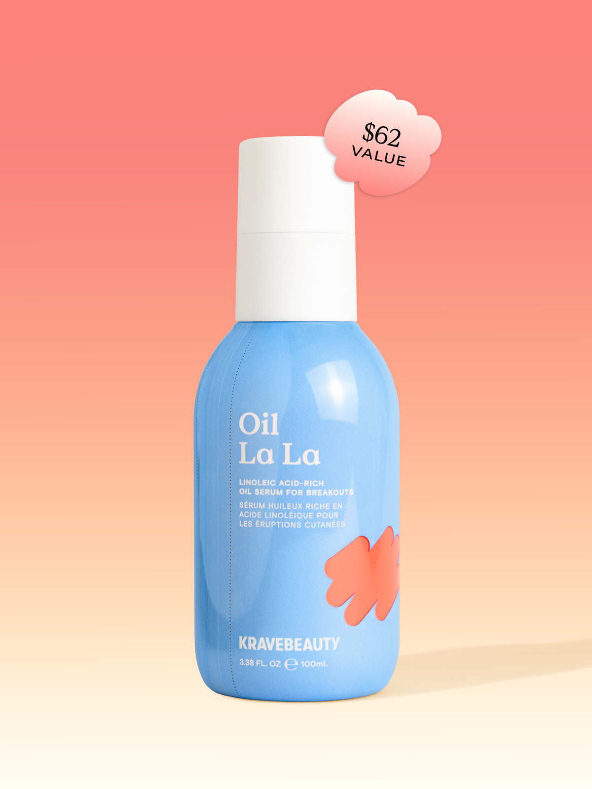 Jumbo Oil La La - Same Sebum Balancing  formula, double the size, 20% savings. $62 value. #size_Jumbo - 100 mL