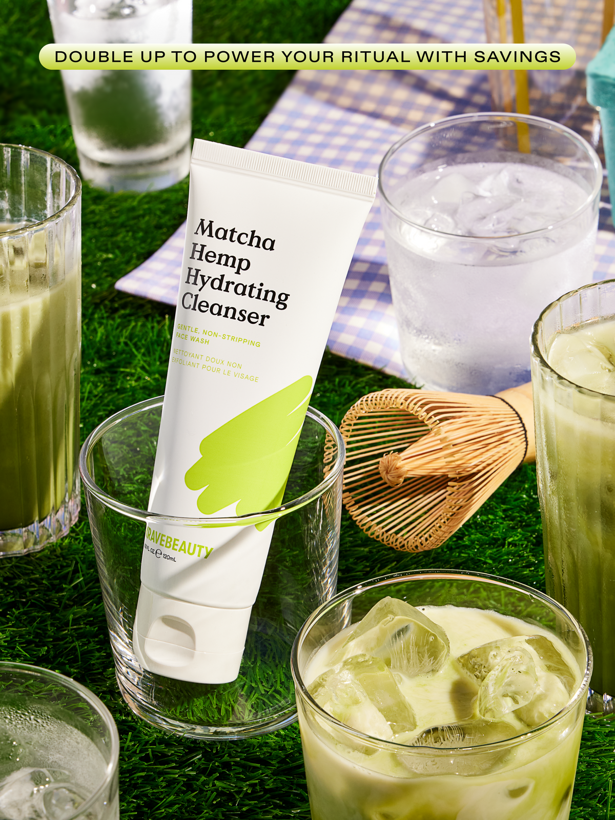 Duo Matcha Hemp Hydrating Cleanser