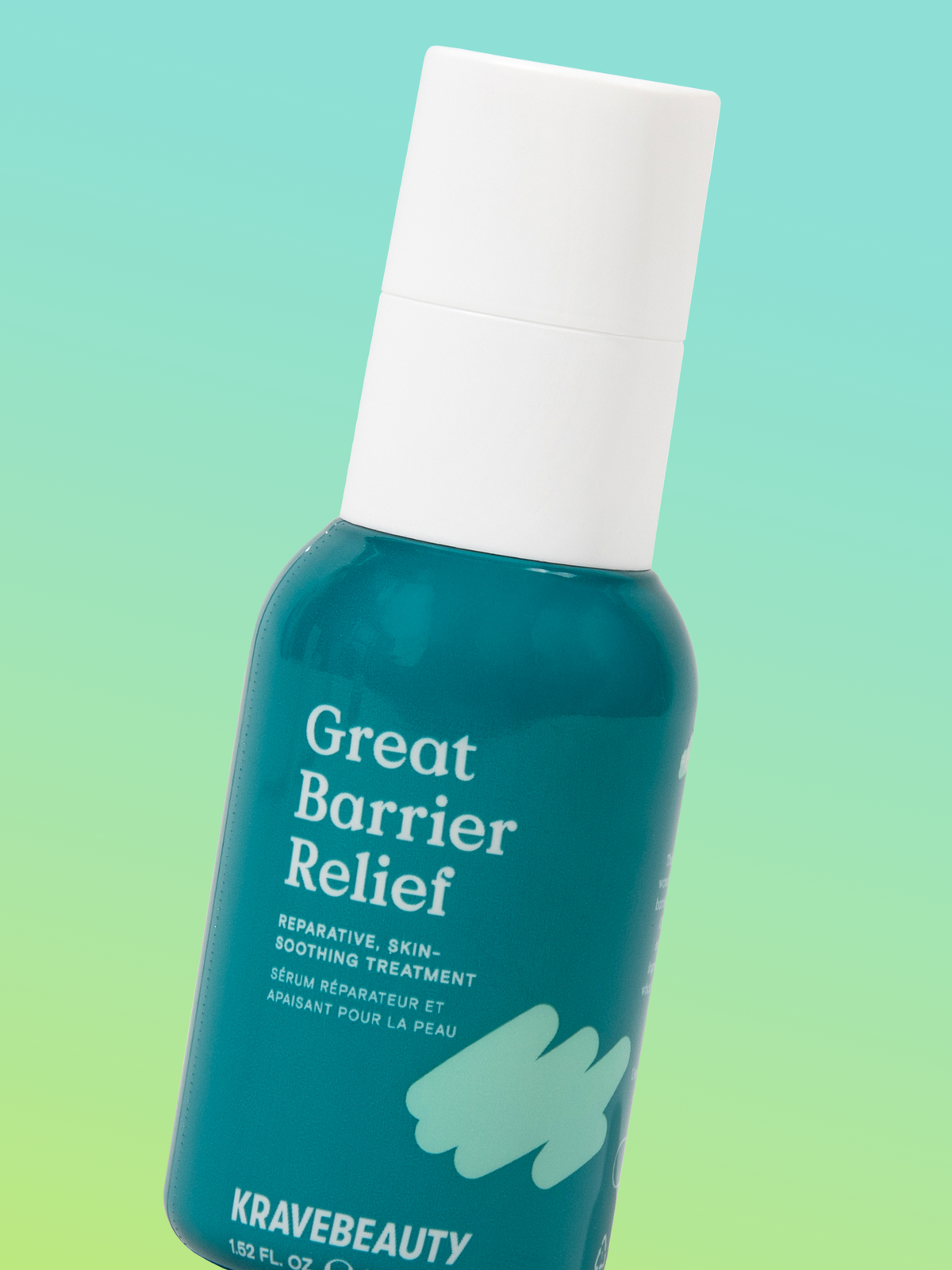 Great Barrier Relief reparative, skin-soothing serum is animal test-free and vegan #size_1.52 oz / 45 ml