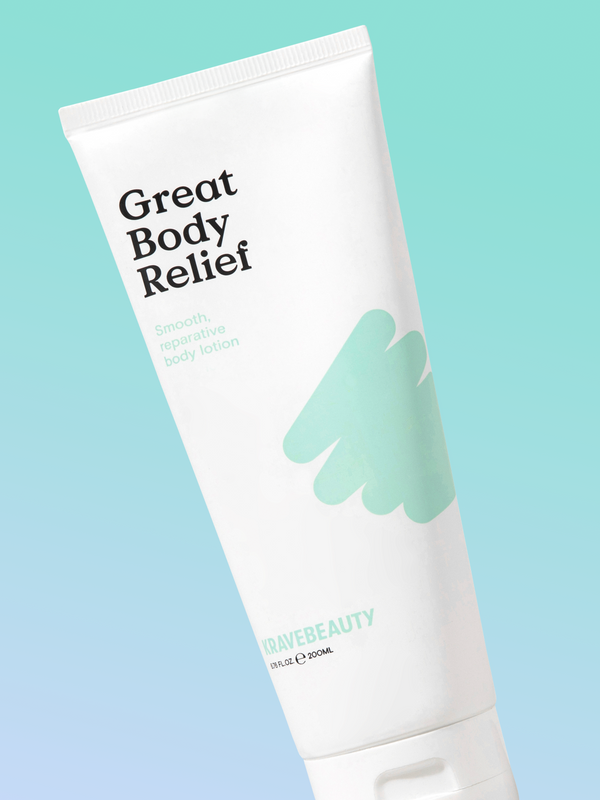 Great Body Relief smooth reparative body lotion is animal test-free and vegan