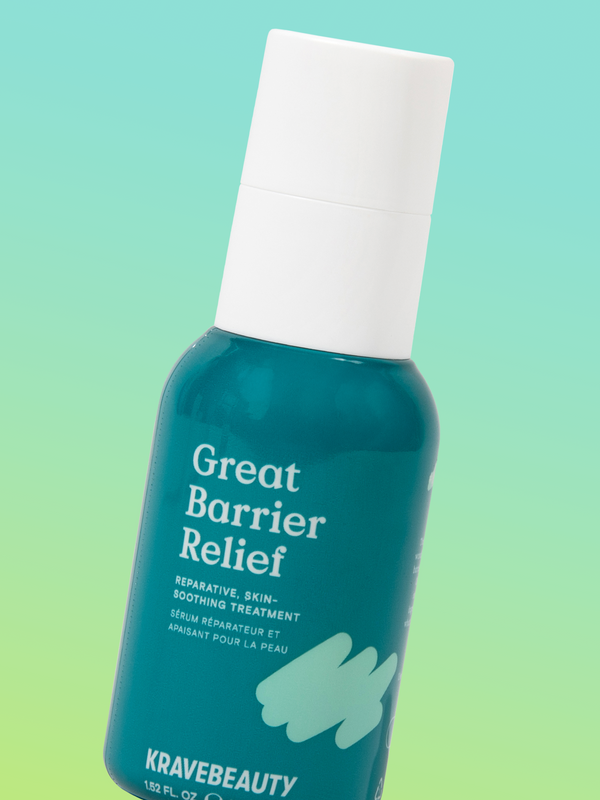 Great Barrier Relief reparative, skin-soothing serum is animal test-free and vegan