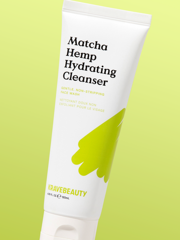 Matcha Hemp Hydrating Cleanser is a gentle, non-stripping face wash that's animal test-free and vegan