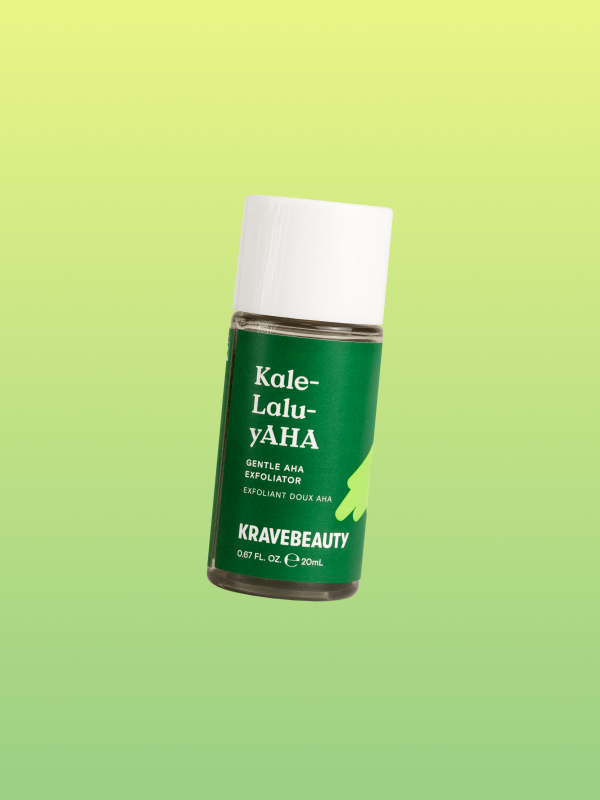 Mini Kale-Lalu-yAHA gentle AHA exfoliator