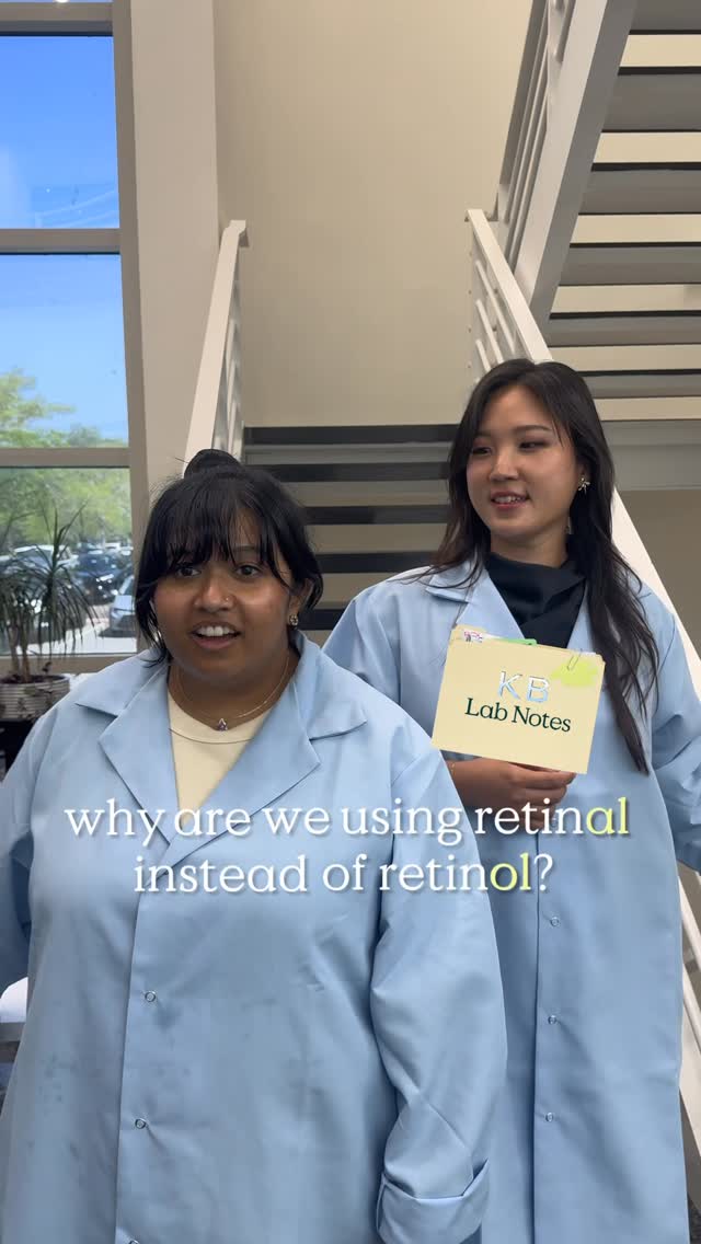 Why are we using retinal instead of retinol