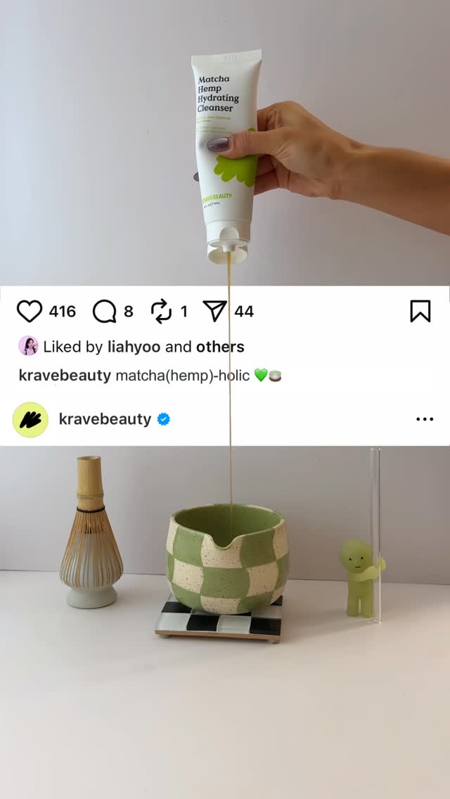 Matcha Hemp Hydrating Cleanser